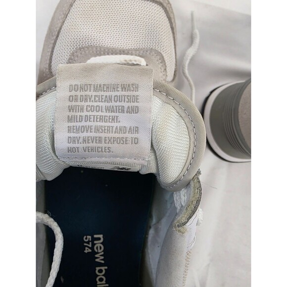 New Balance Mens 574 V2 WL574VL2 Gray Running Shoes Sneakers Size 13W 11.5 M - Picture 11 of 11